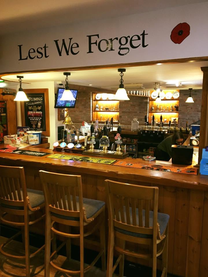 The Miners Arms bar