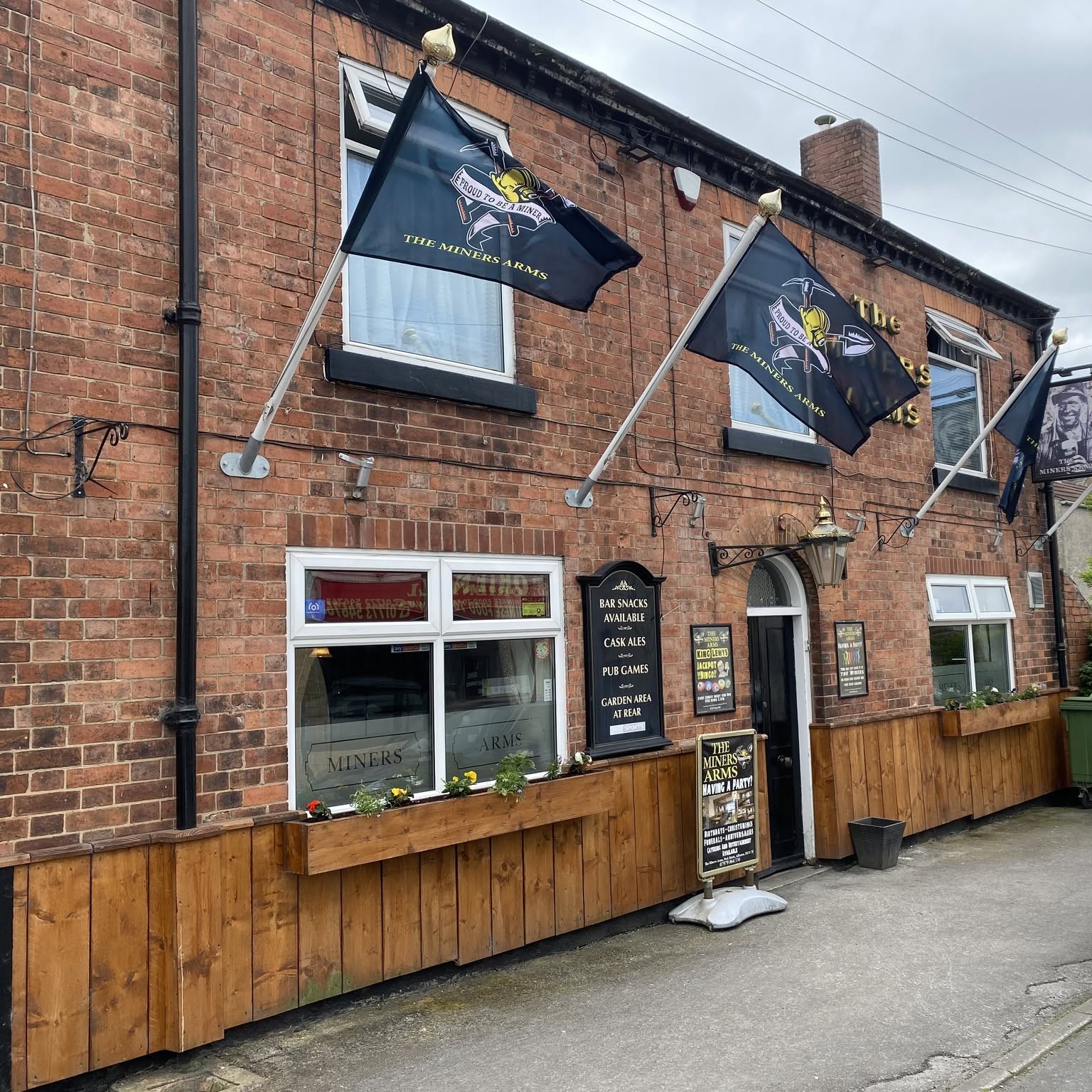 Exterior of The Miners Arms